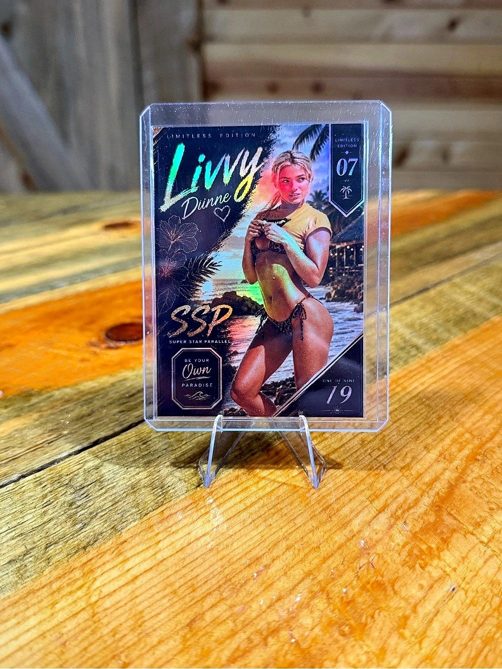 Livvy Dunne Custom Beach Card